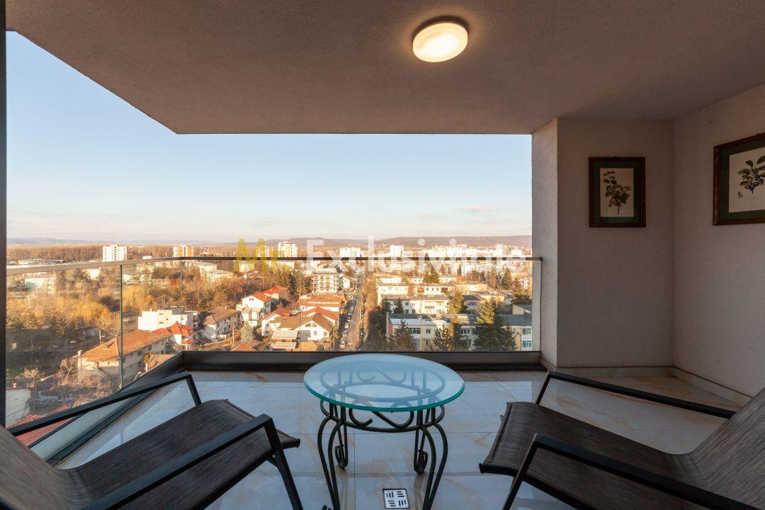 Apartament ultracentral - 3 camere, 167 mp, 2 terase, 2 locuri de parc subterane - 9