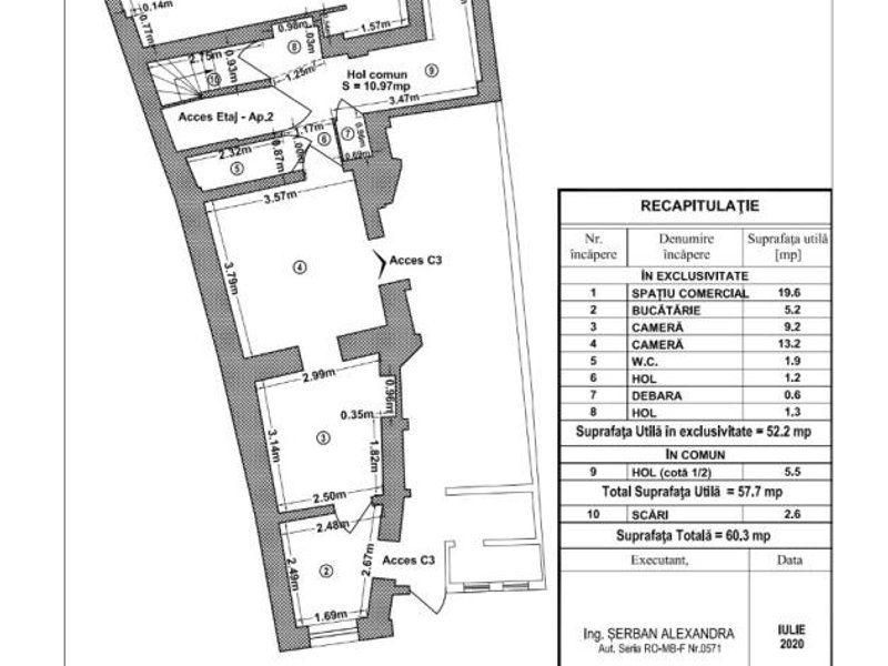 Stirbri Voda spatiu birou 82 mp - 9