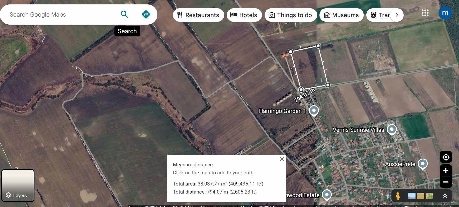 Vand teren intravilan 38.000 mp Corbeanca - Ostratu - 3