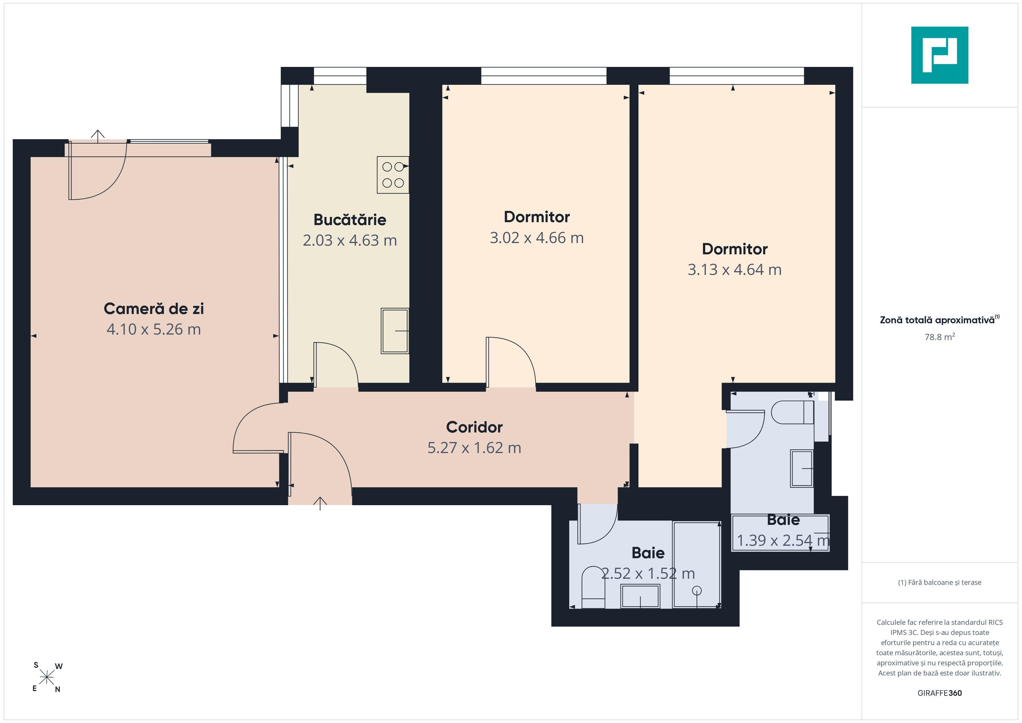 Nusco City 1, apartament de lux cu 3 camere - 5