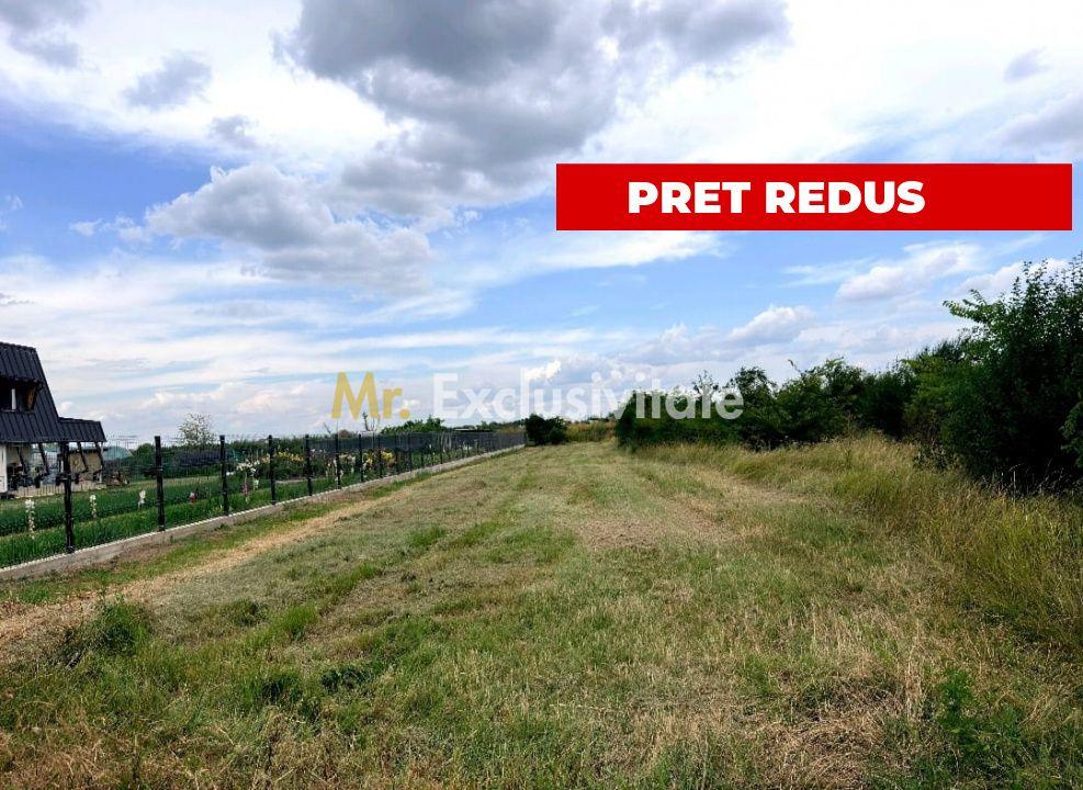 Teren de vanzare in Comuna Bradu – 1.374 mp | Deschidere 13,97 ml | 0% - 1
