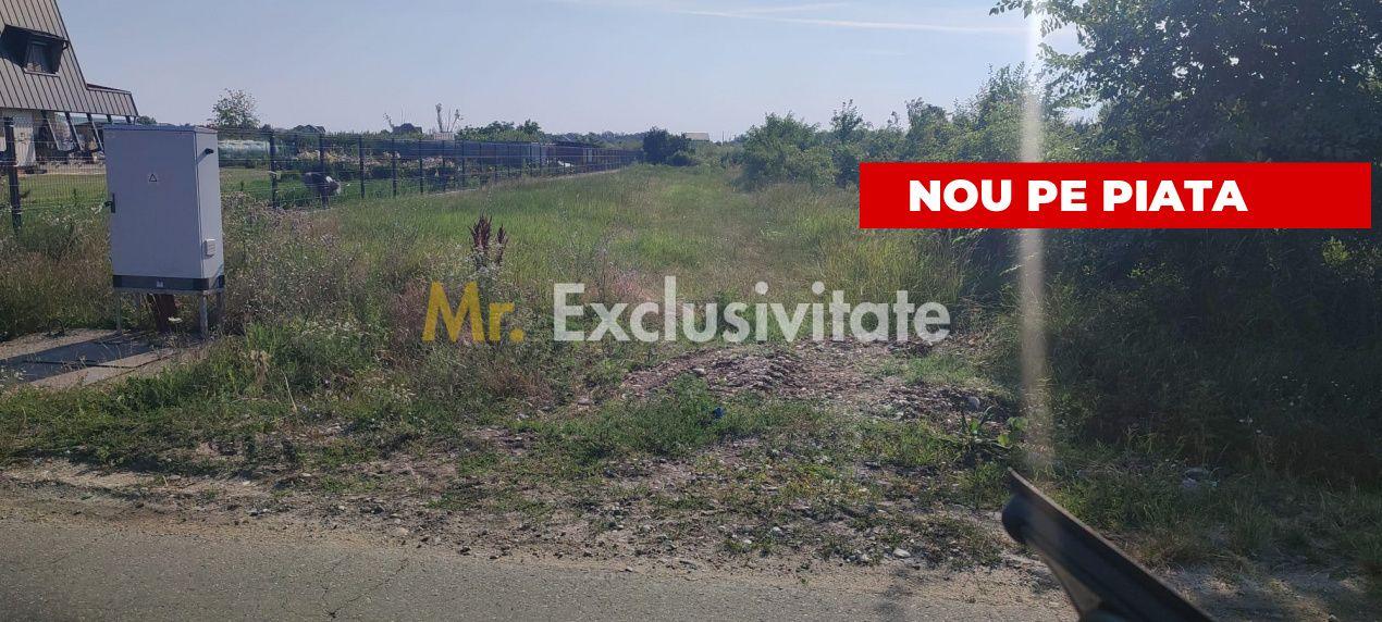 Teren de vanzare in Comuna Bradu – 1.374 mp | Deschidere 13,97 ml | 0% - 2