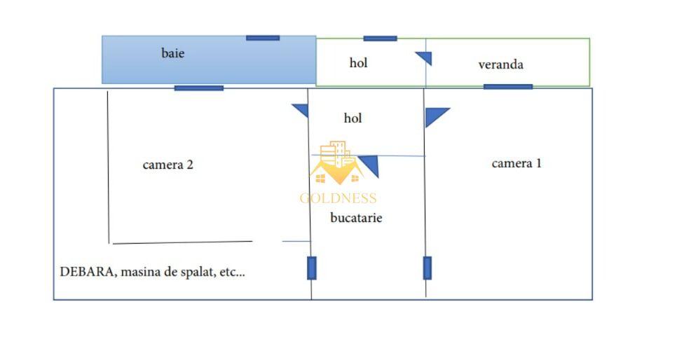 2 camere, Zona Centrala, Parcare, Zona Bosch, 65mp, Somesului - 2