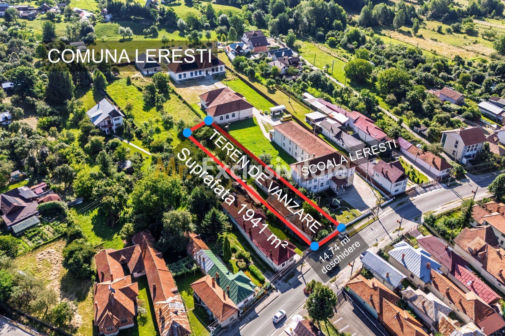 Teren cu potential exceptional 1941 mp– Centru Leresti | Campulung - 1