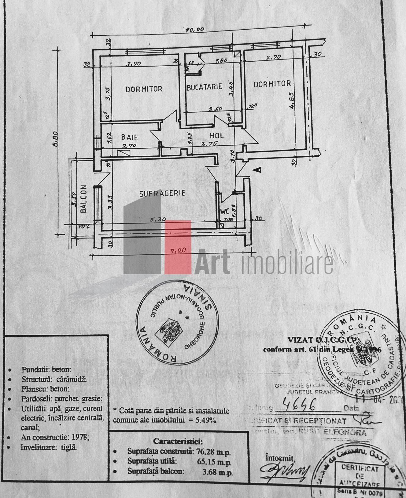 Apartament decomandat 3 camere | Busteni langa Telecabina - 27