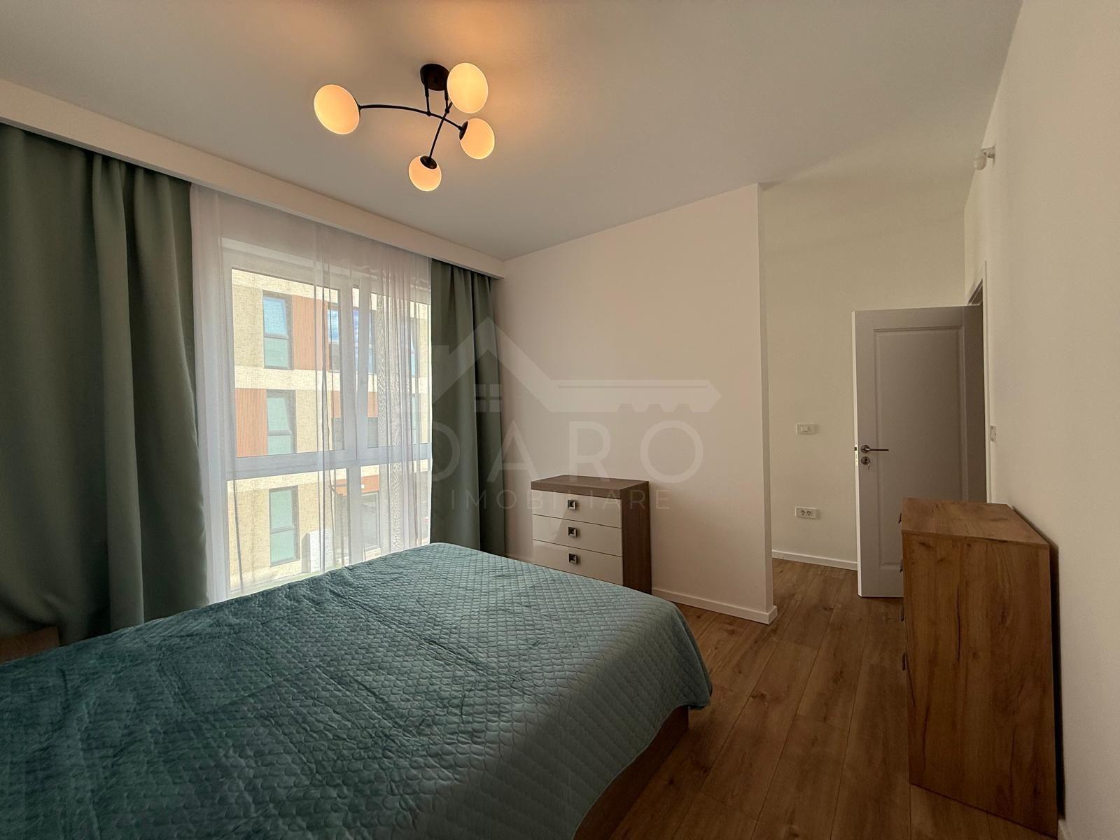 Inchiriez apartament cu 2 camere , bloc nou - 9