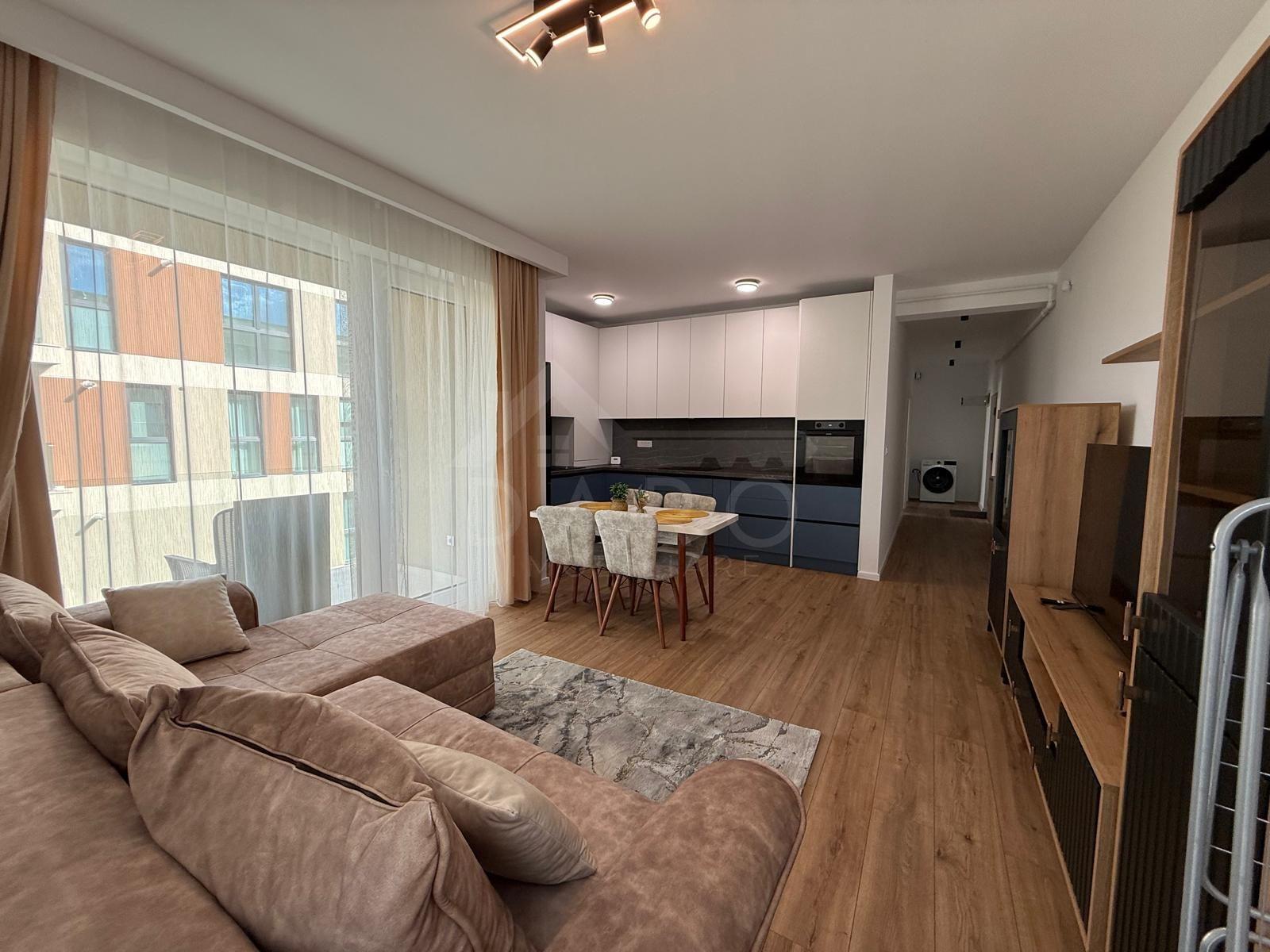Inchiriez apartament cu 2 camere , bloc nou - 1