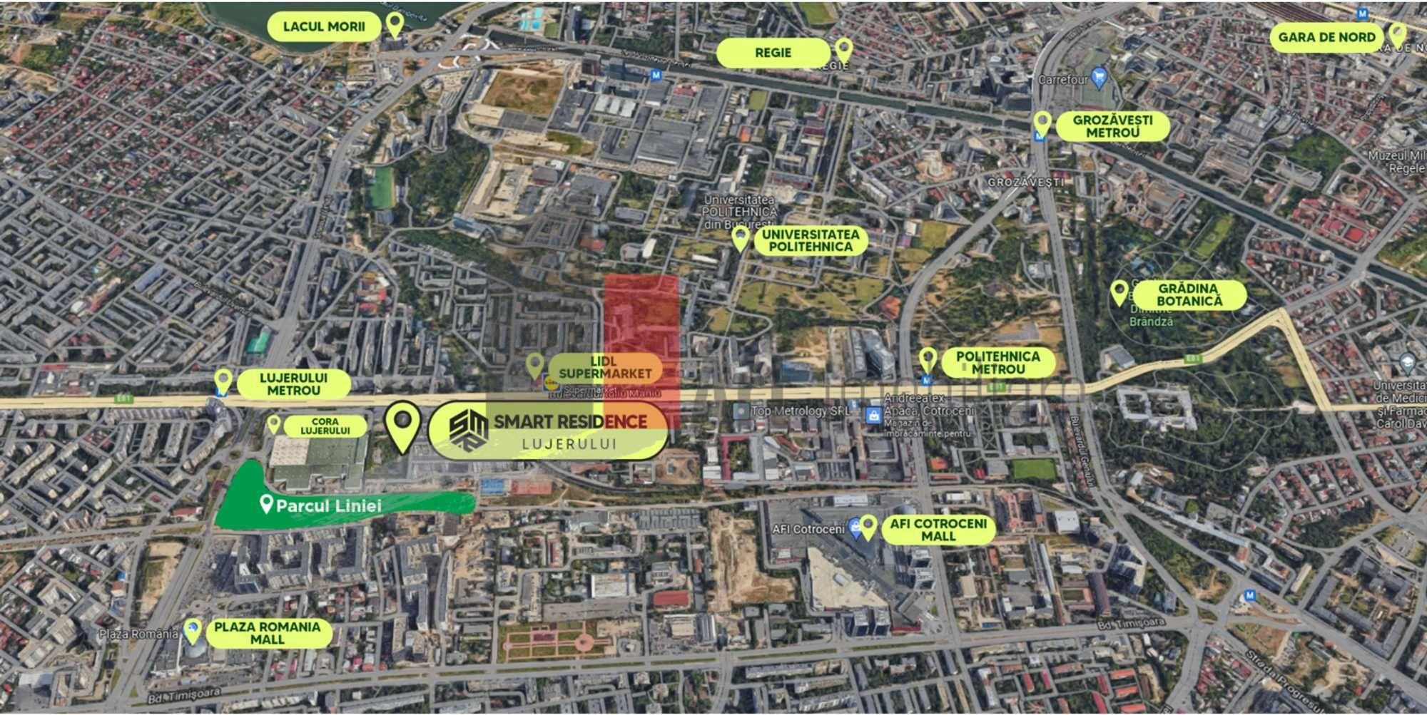 Apartament 2 Camere + Loc de Parcare Subteran | Smart Residence Lujerului - 19