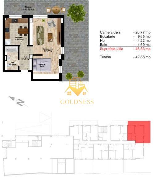 2 camere cu gradina proprie Central. Bloc 2021. Zona UBB Drept! - 2