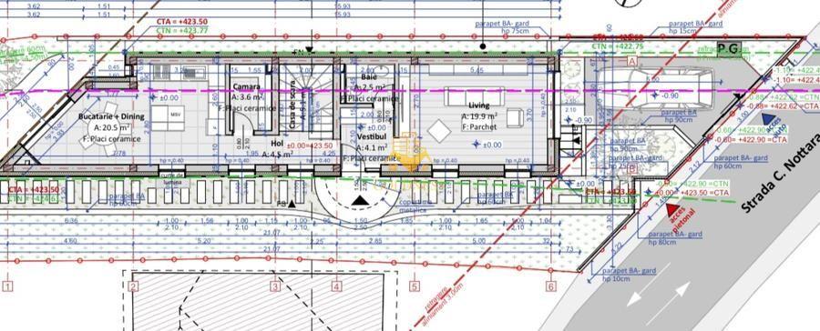 Teren 560mp in Andrei Muresanu cu autorizatie pentru casa! - 3