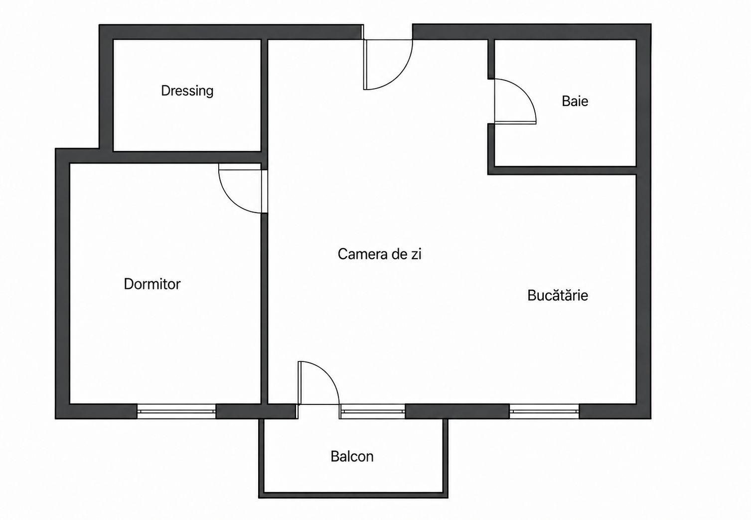 Apartament 2 camere, dressing, balcon, parcare, NewCity Eroilor - 1