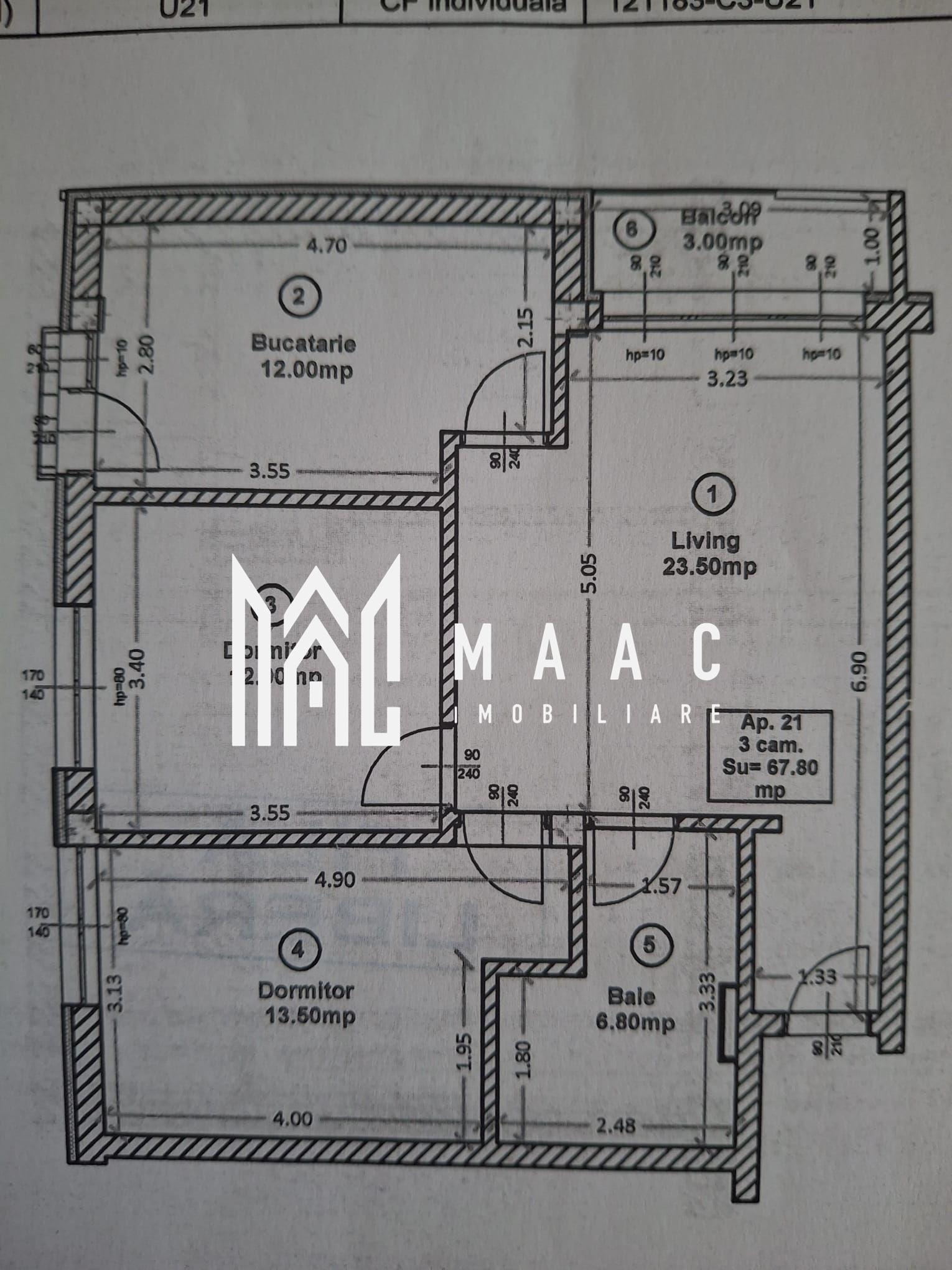 Apartament 3 camere de vânzare | Sibiu | Grădină | parcare - 2