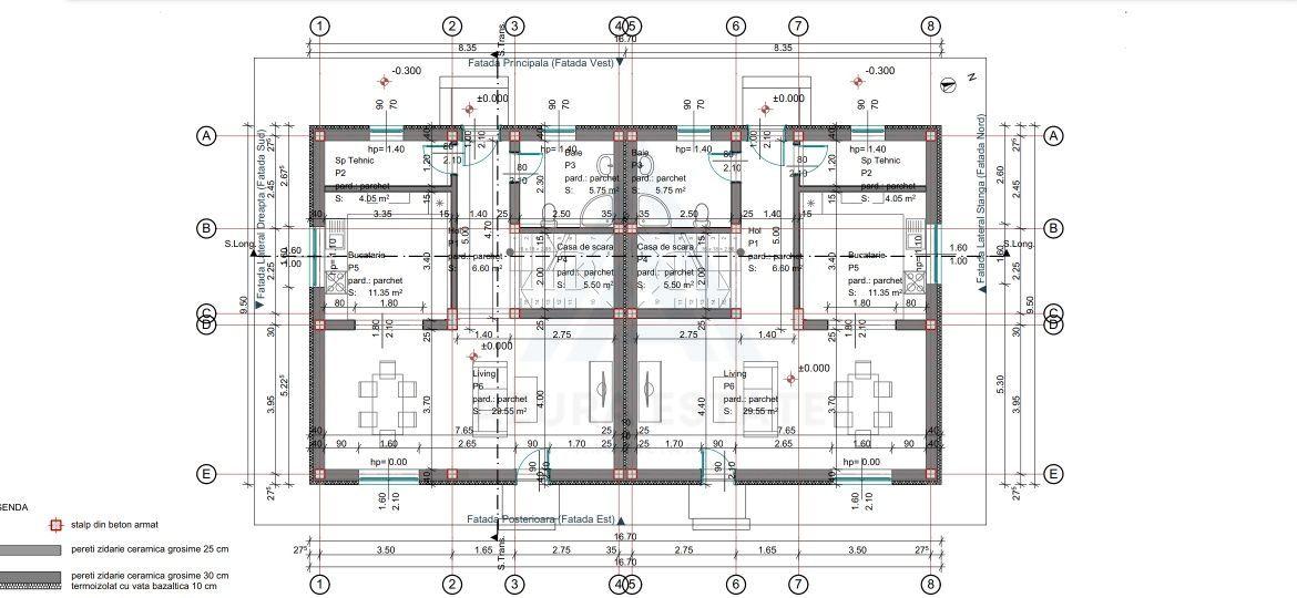 Casa tip duplex 125 mp utili 4 camere curte libera 138 mp in Selimbar - 5