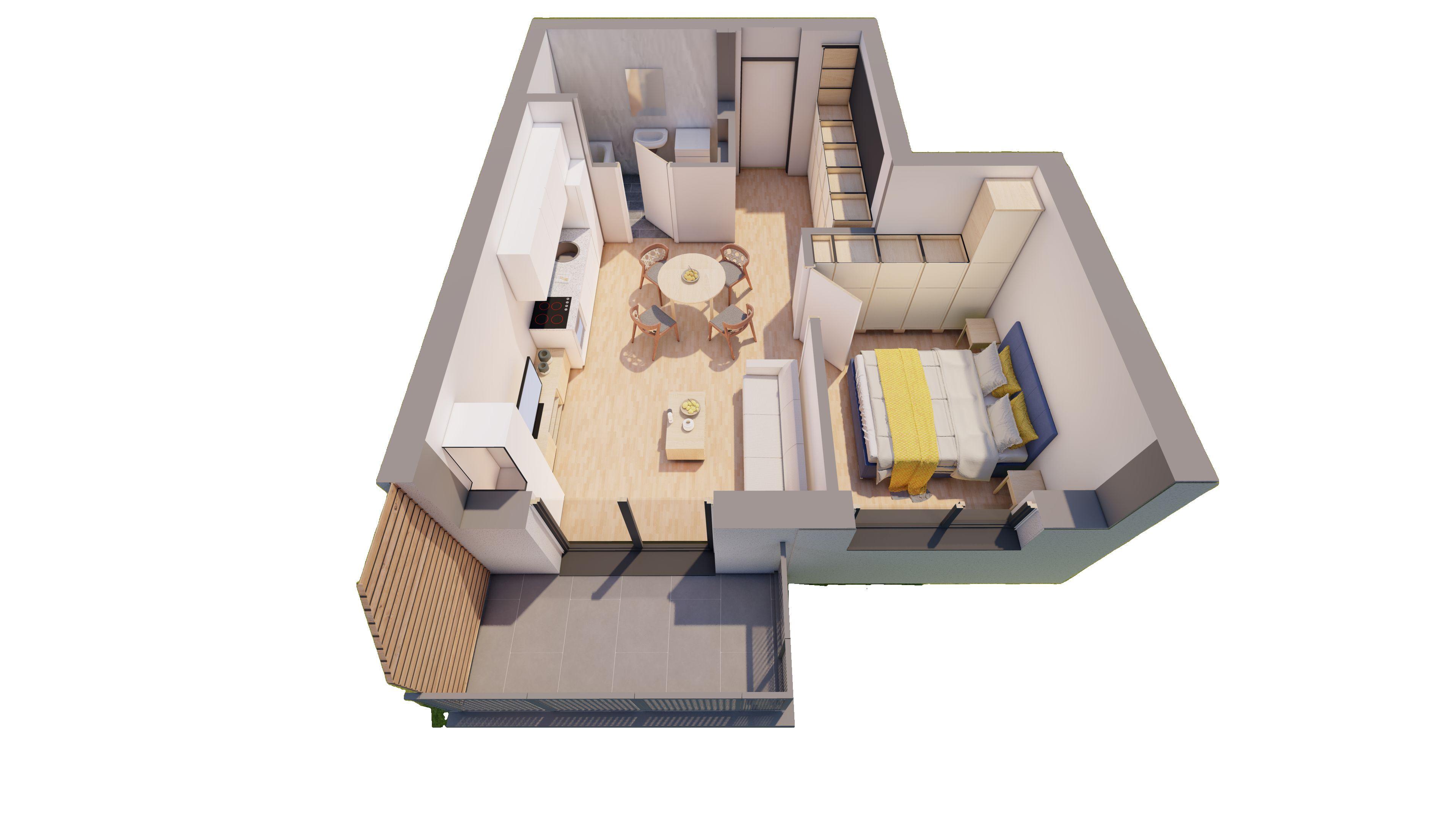 APARTAMENT NOU DE VANZARE – ARED LANGA AFI - direct de la dezvoltator - 8