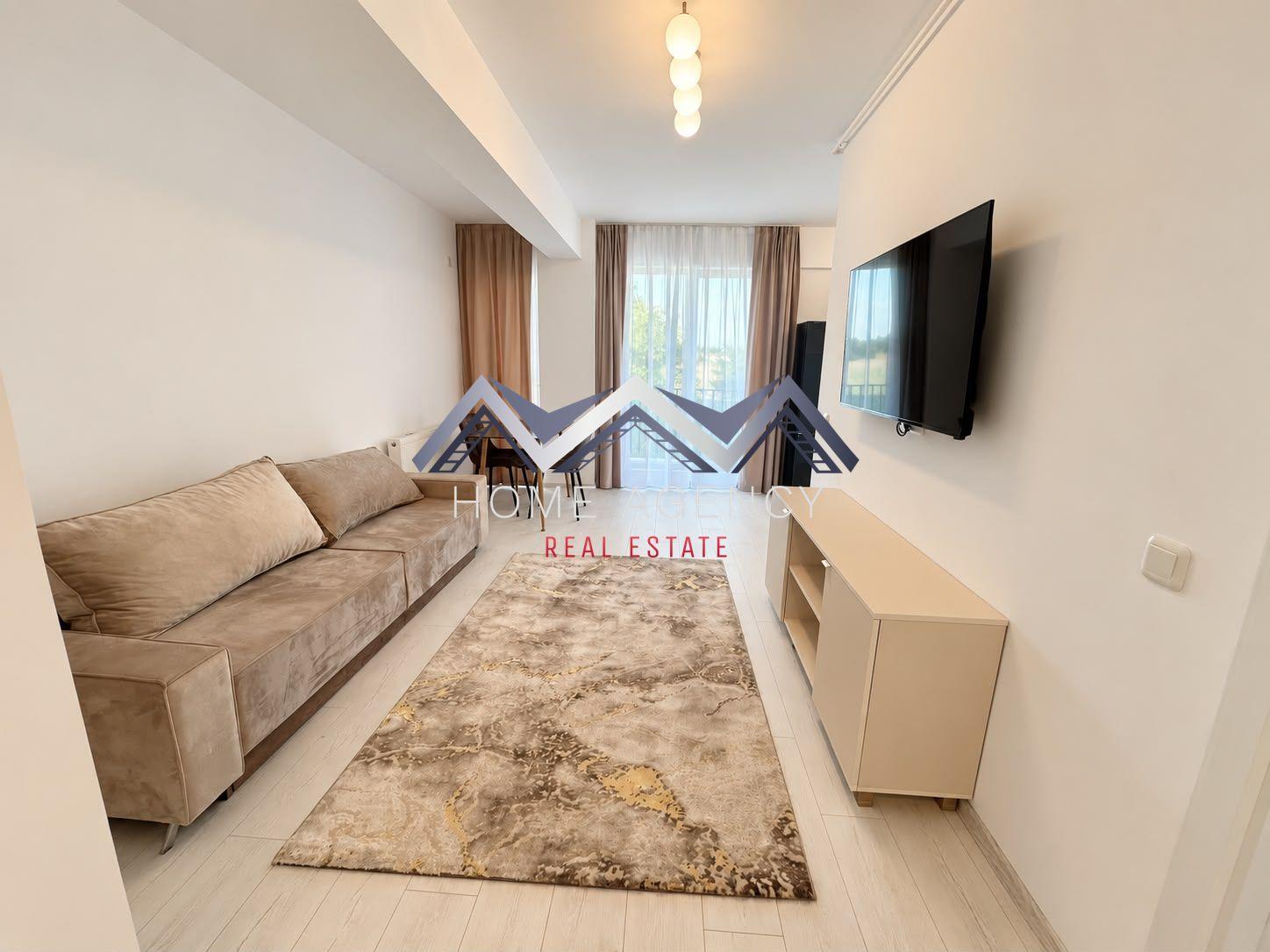 Apartament 2 camere, mobilat și utilat, parcare inclusă, Otopeni - 1