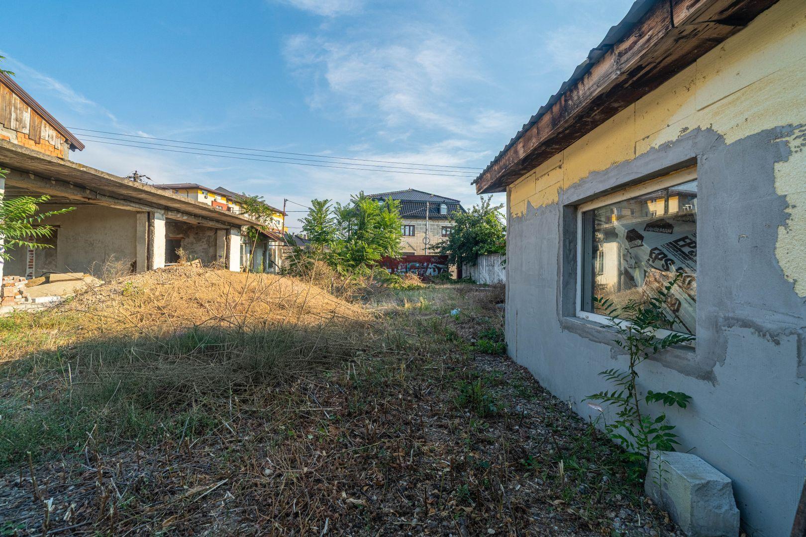 Casa 2 camere + Anexe - teren 648 mp - Alfa - COMISION 0 - 3