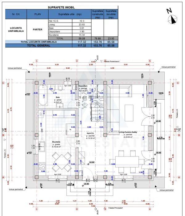 Casa individuala la cheie cu 4 camere 3 bai teren 335 mp in Sibiu - 11