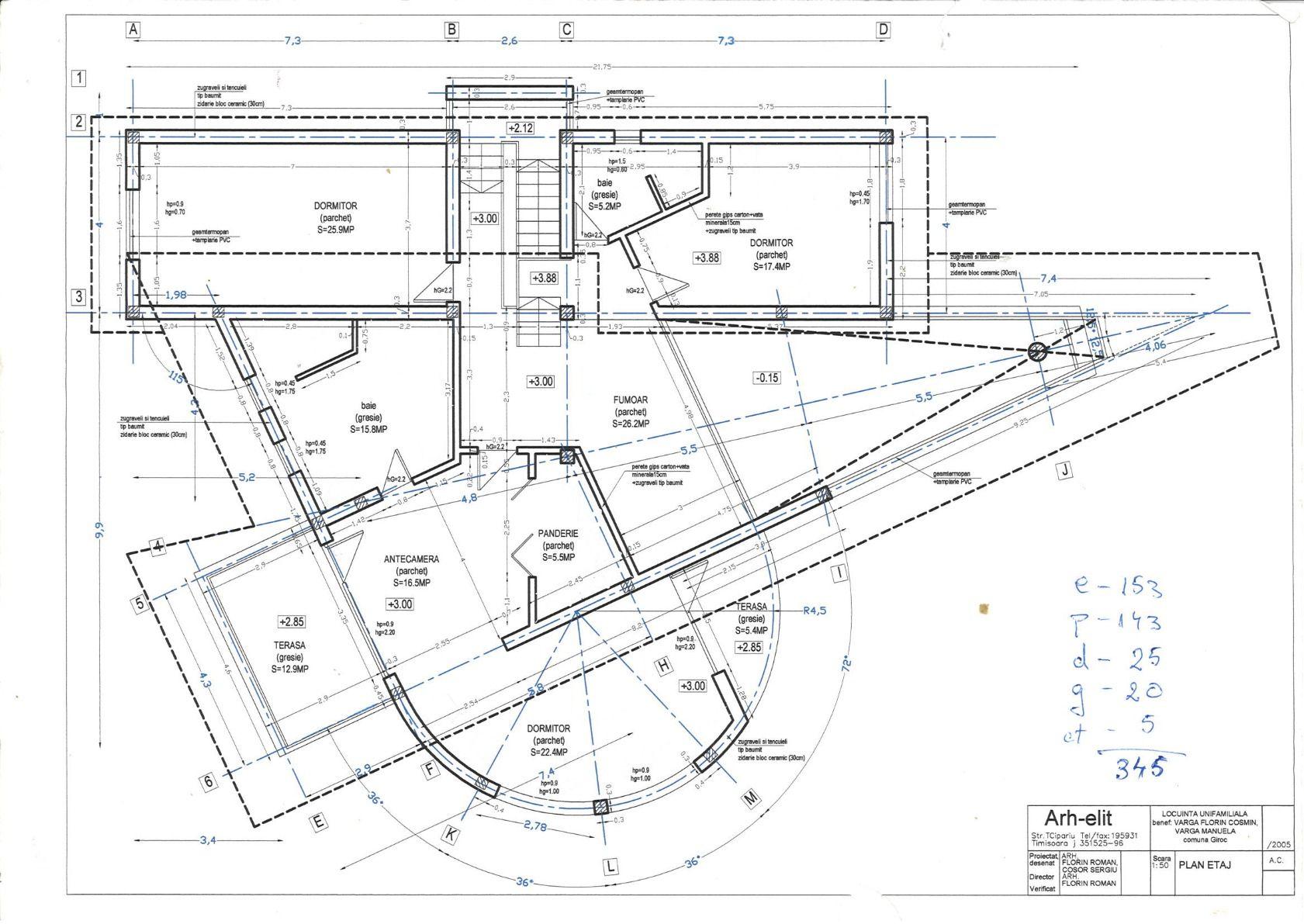 Vand casa 330 mp utili in zona planetelor Giroc, D+P+ E + pod - 34