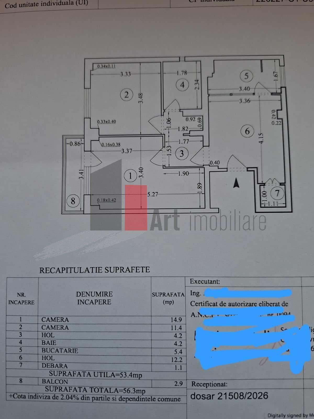 APARTAMENT 2 CAMERE MOSILOR - 8