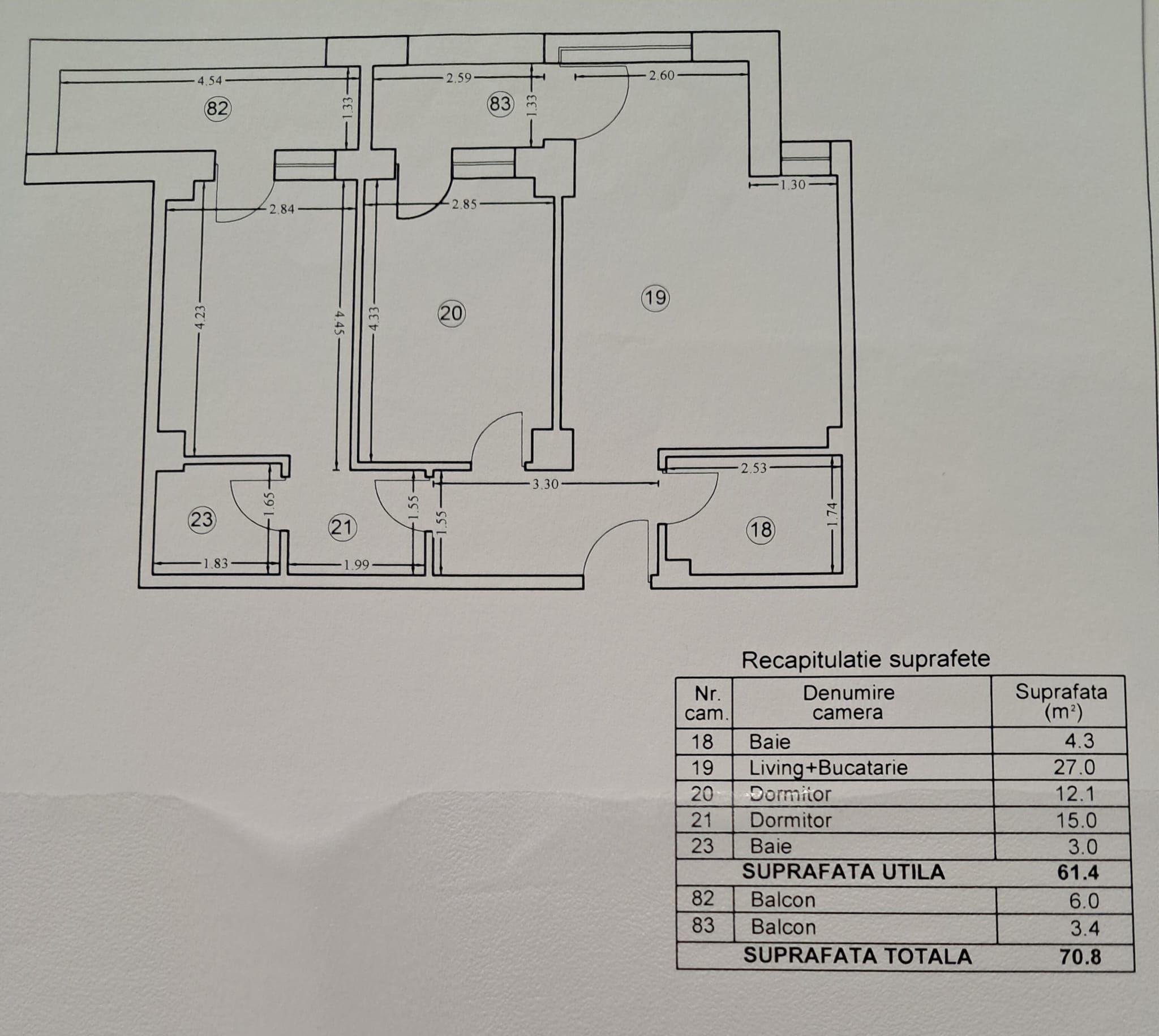 APARTAMENT 3 CAMERE / GHICA APARTAMENTS - 10