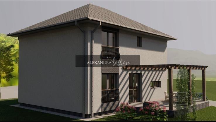 Casa individuala de vanzare, 5 camere, dressing, 3 bai, 600mp curte - 1