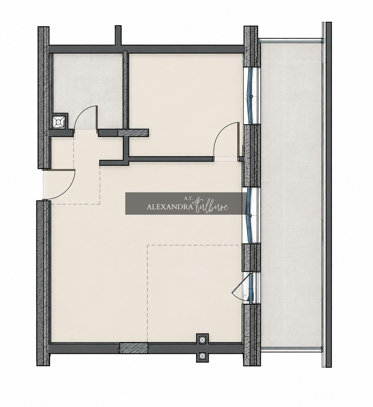 Apartament 2 camere, terasa, etaj intermediar, garaj, Eroilor - 12