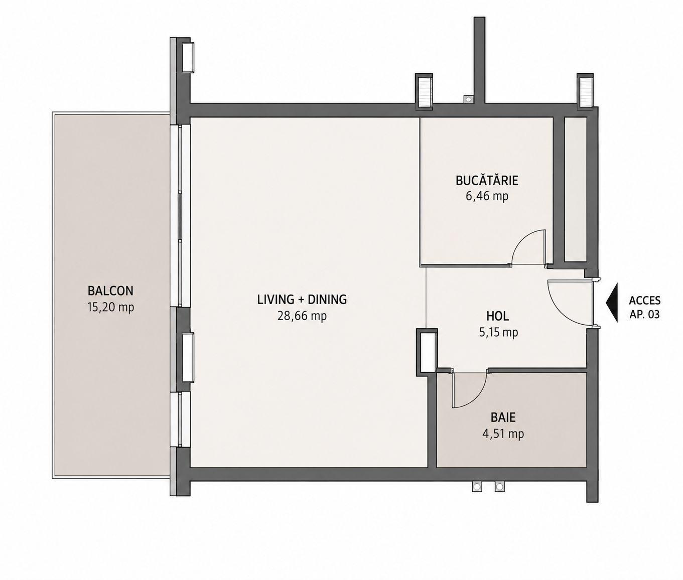 Apartament PREMIUM de vanzare– Tăietura Turcului, Cluj-Napoca - 36