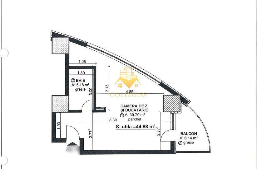 ULTIMELE APARTAMENTE LA OFERTA! 45mp Bloc 2021! Etaj 19 view Panoramic - 7