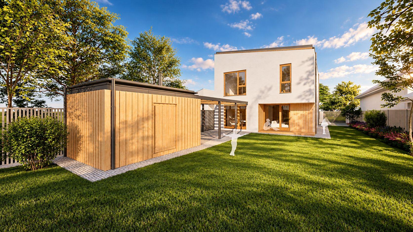 Casa individuala NZEB, 5 camere, 3 bai, finisata, P+ET+POD, Someseni - 3