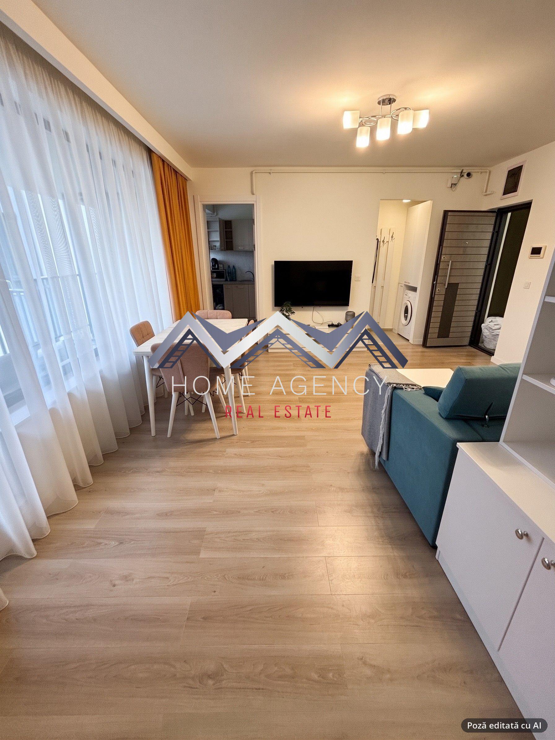 Apartament 2 camere de închiriat Otopeni, bloc nou, mobilat & utilat, parcare - 8