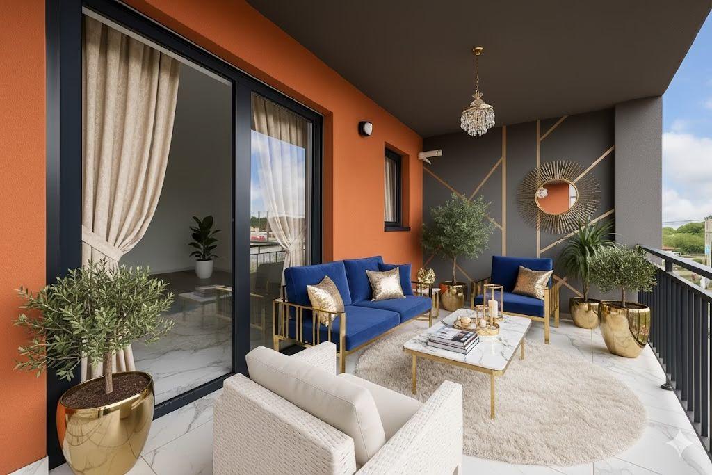 Apartamentul nr. 31 | 2 camere decomandat | Etaj 3 | Terasă 8,60 mp | - 4