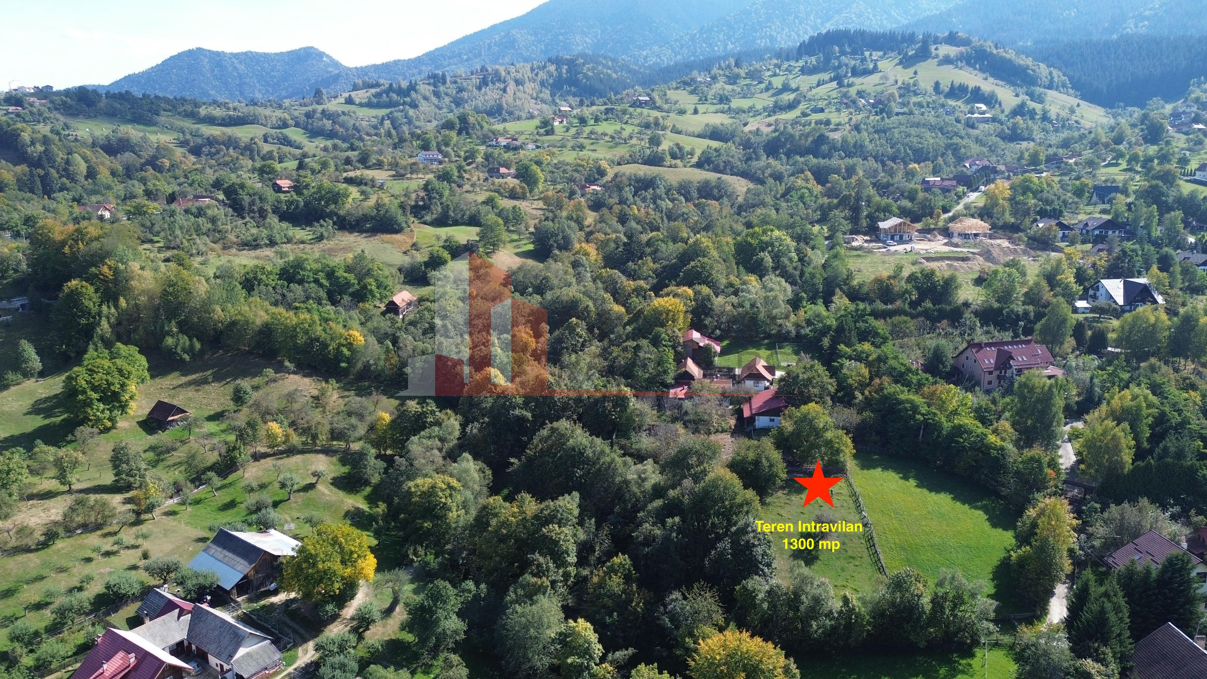 Teren intravilan 1300 mp | Vedere Piatra Craiului | Bran Poarta - 4
