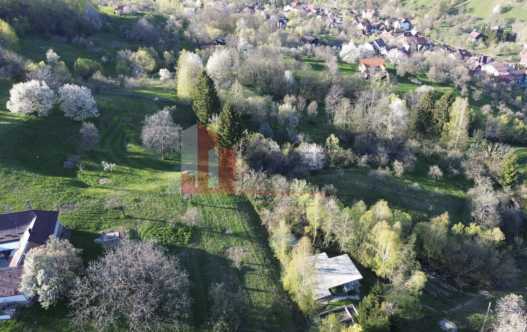 Teren 1.750 mp Bran – Poarta |Autorizatie si Fundatie | Utilități complete - 2