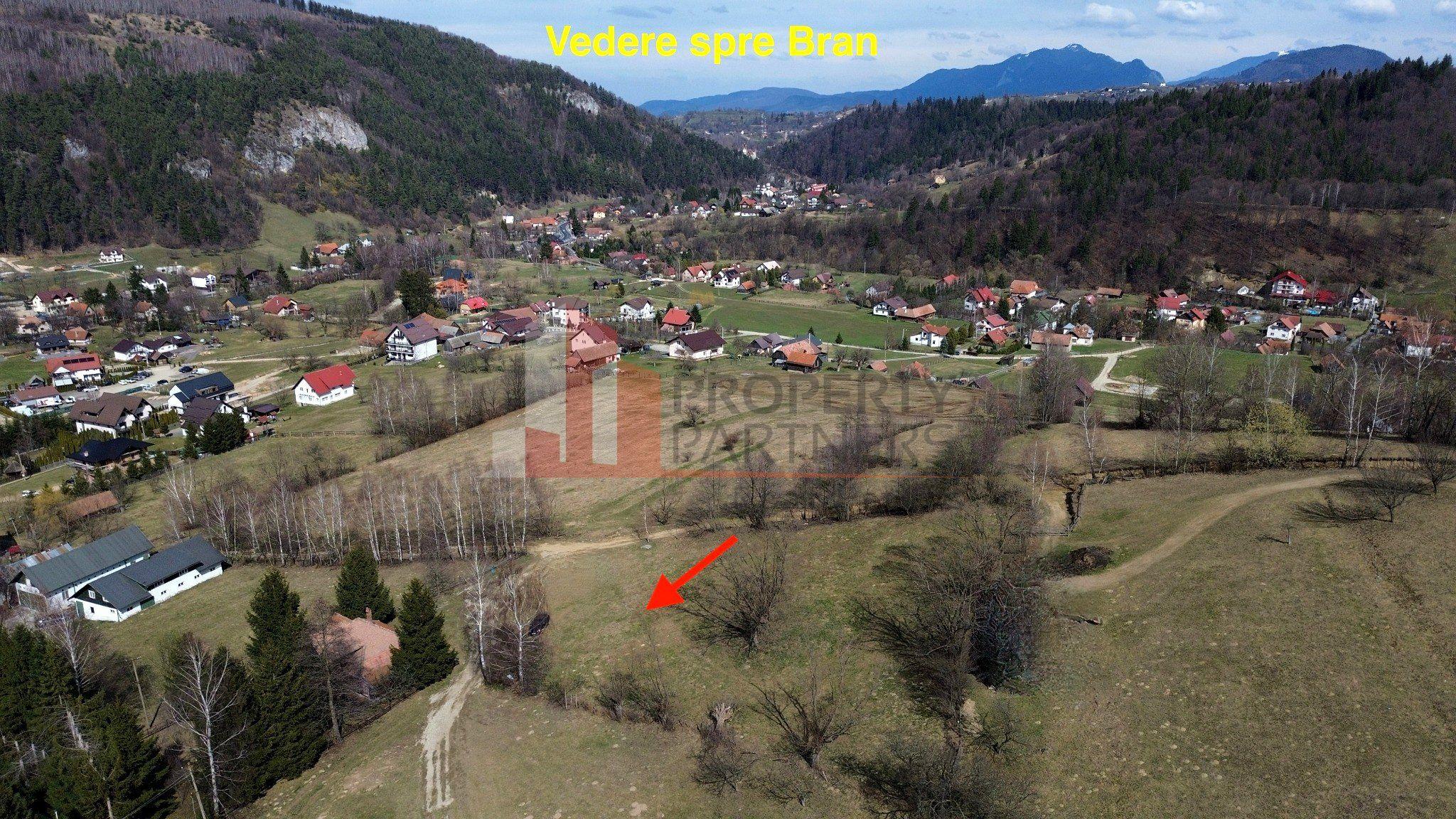 Teren Bran | 3.520 mp | Vedere Bucegi & Castelul Bran - 2