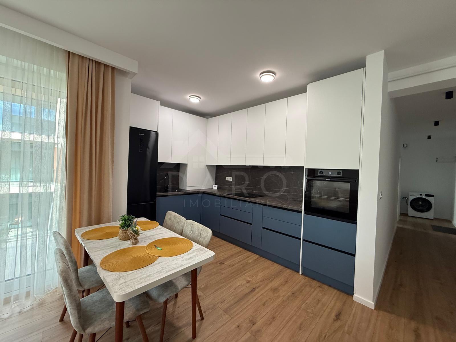 Inchiriez apartament cu 2 camere , bloc nou - 12