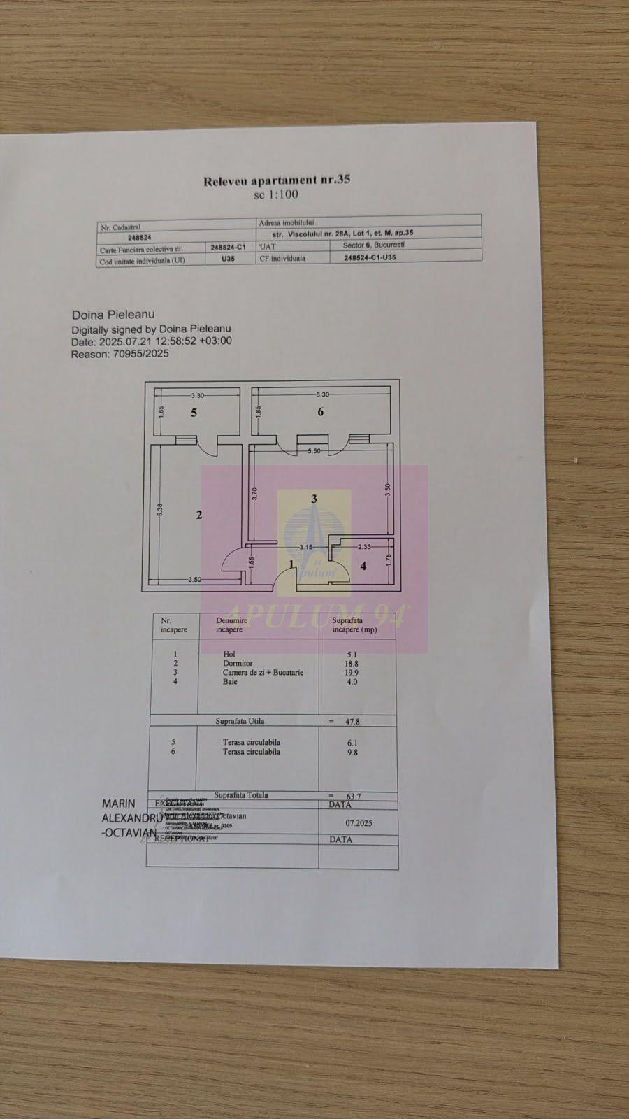 2 cam mobilate, lux, cu terasa și parcare, metrou Pacii - 4