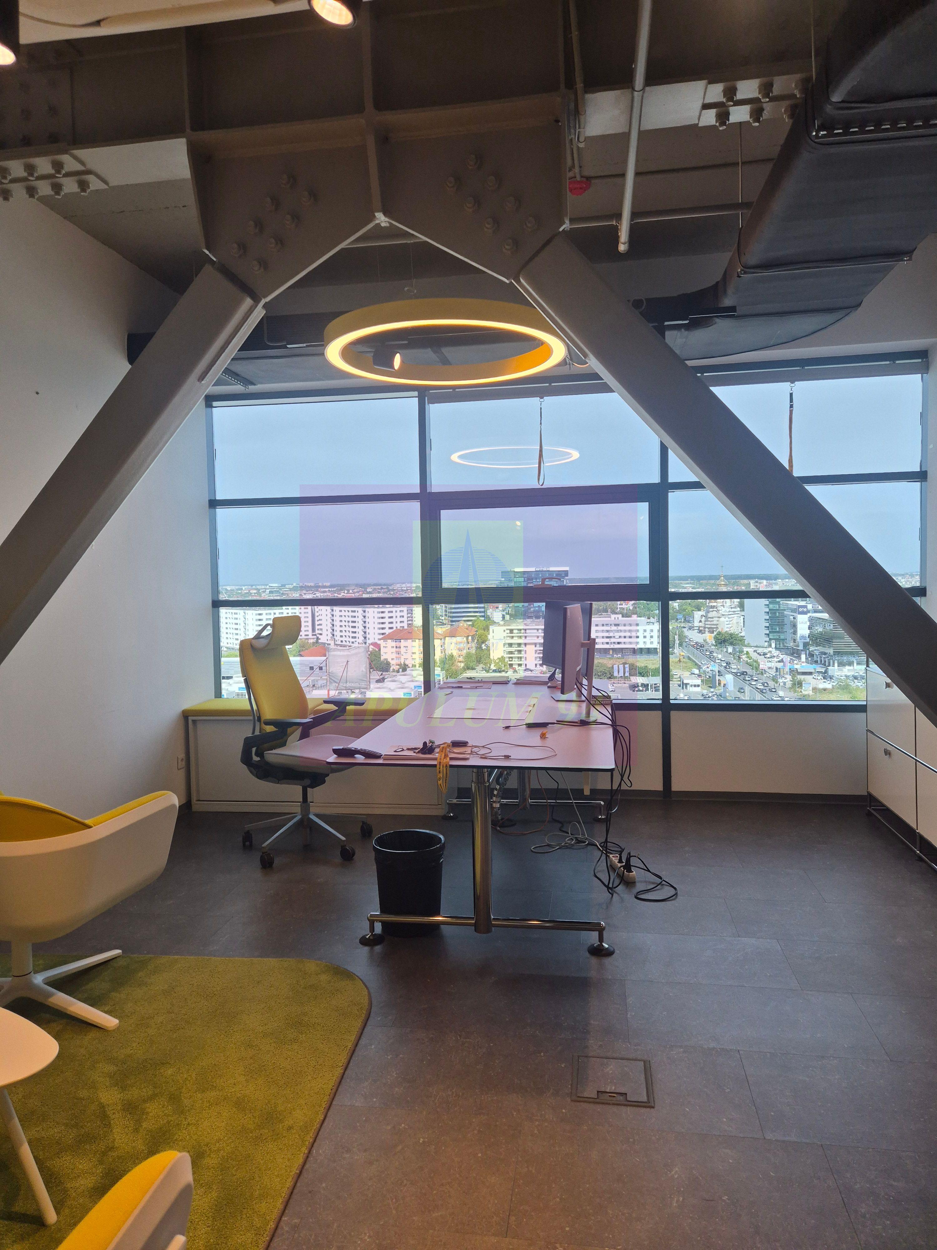 Etaj de birouri de închiriat | 680 mp utili | Hyperion Tower, Pipera - 11