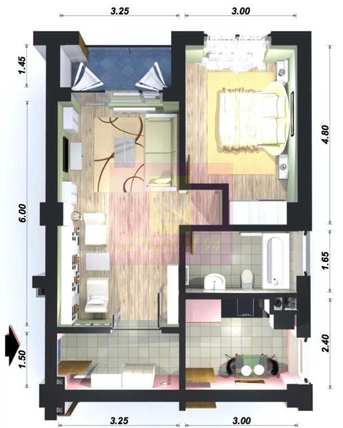 Apartament doua camere de vânzare Giulesti - 8