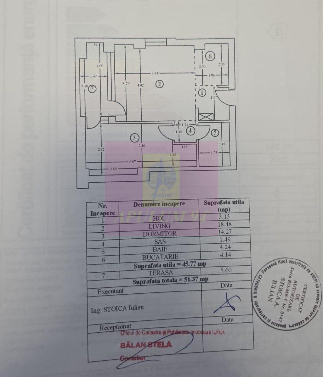 Apartament 2 camere in Pipera langa Scoala Americana bloc nou - 10