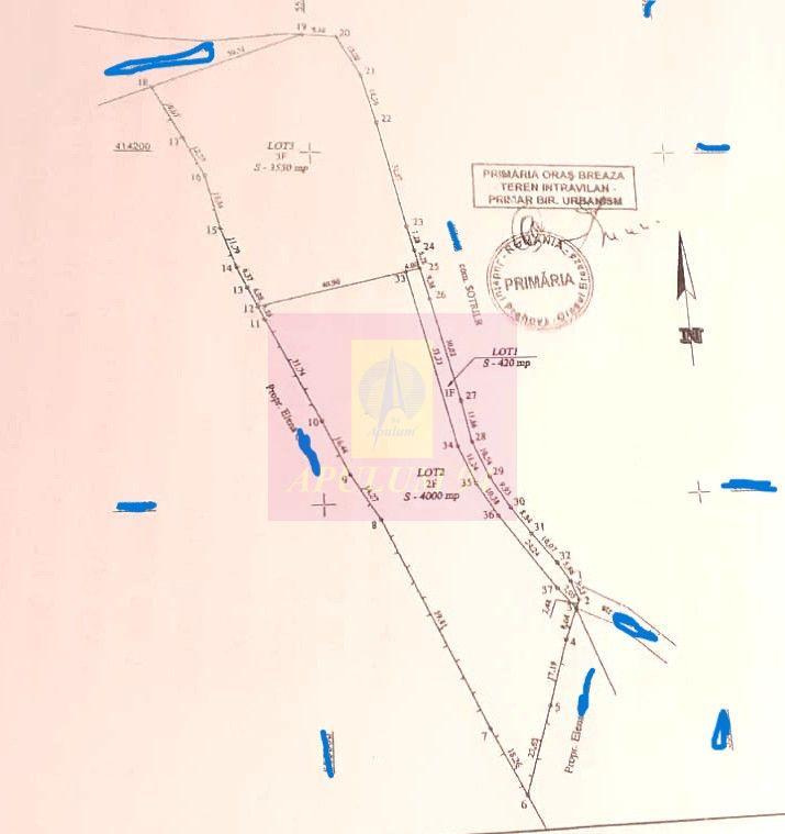 Teren intravilan 4000 mp in Breaza, Nistoresti - 4