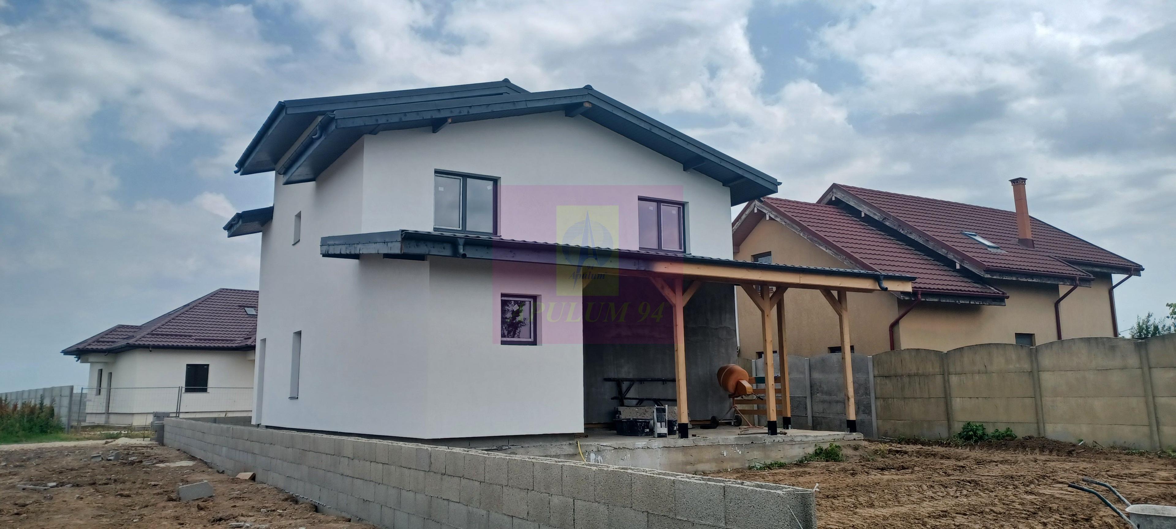 Săbăreni, casă p+1E+m, 5 camere, 3 bai, terasă acoperită, CT - 4