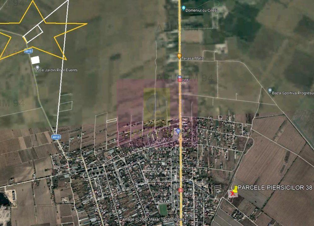 Teren Intravilan cu front stradal la un Drum Principal langa București - 5