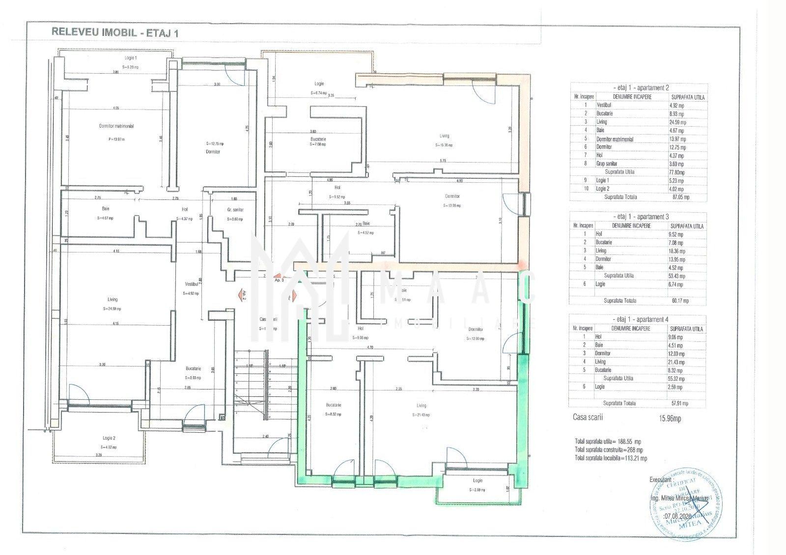 Apartament de vânzare 3 camere decomandat | Șelimbăr | 78 mp - 8