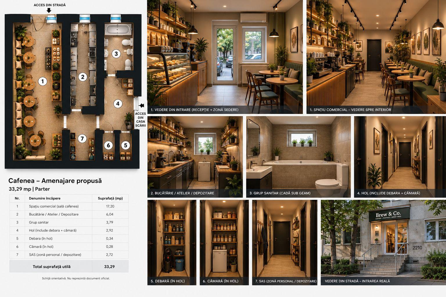 Spatiu comercial 33 mp | Acces stradal | Crangasi - 2