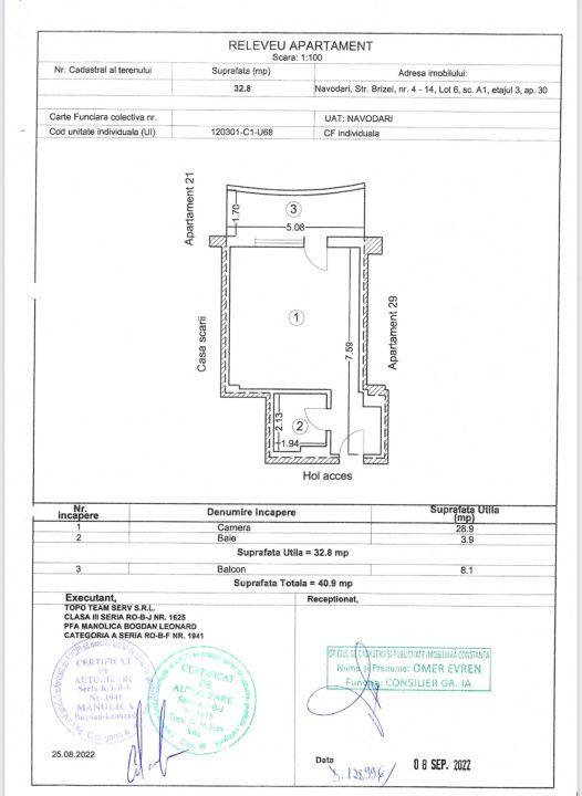 Stațiunea Mamaia-Casa Del Mar - Garsoniere mobilata si utilata complet - 22