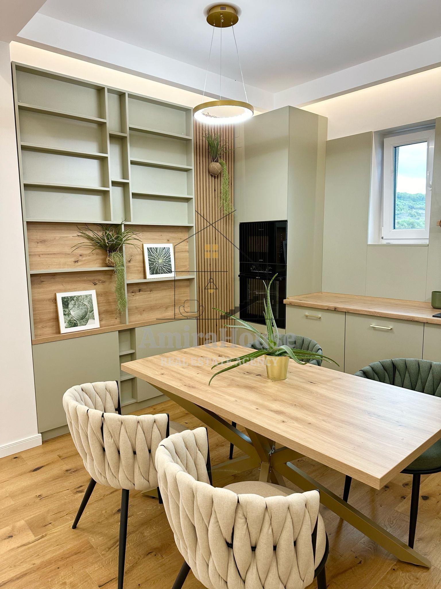 Apartament 3 camere, 90 mp, terase 30 mp, finisat, Floresti str Sesul de Sus - 3