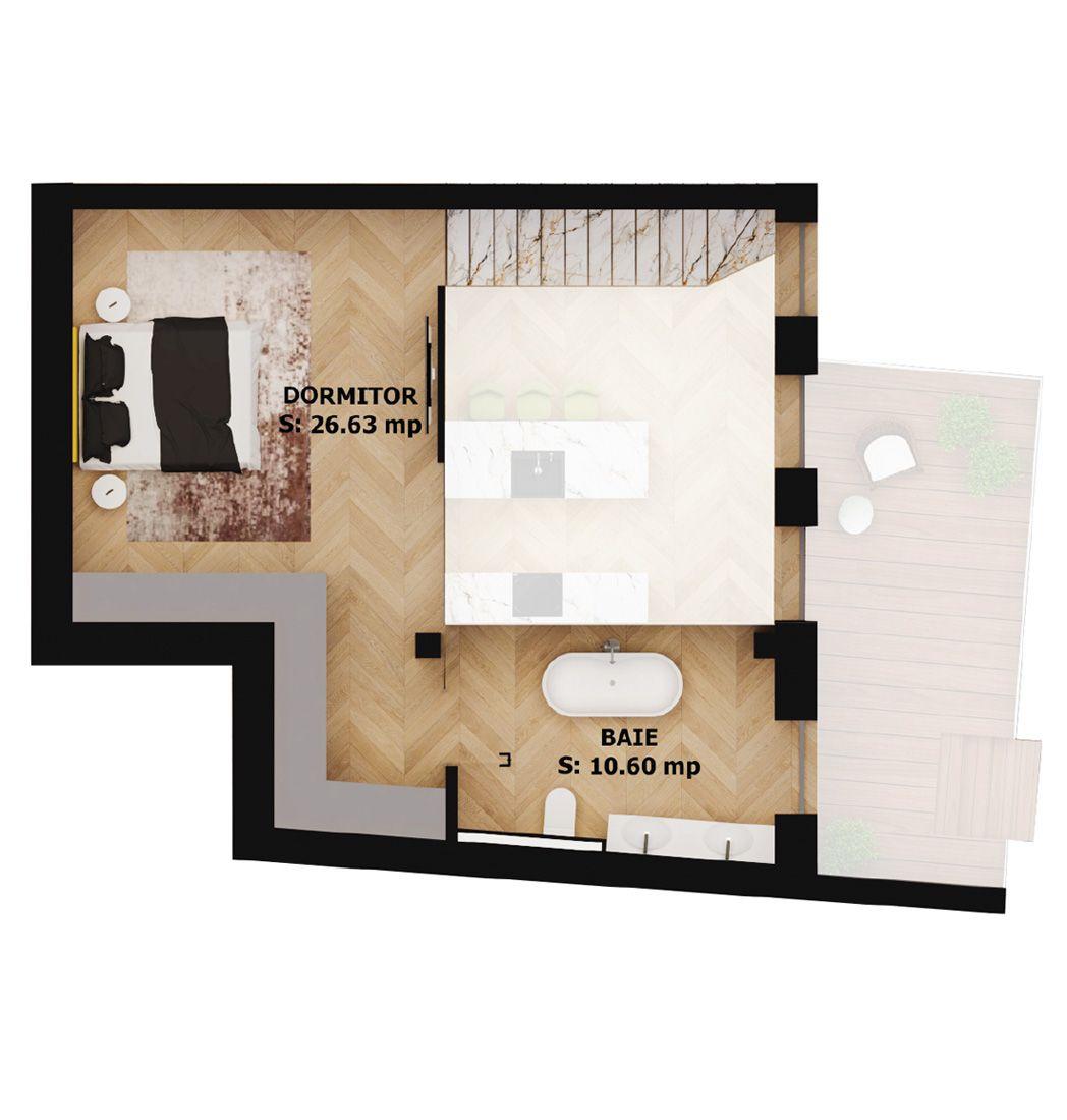 Apartament nou, 2 camere, 248 000 Euro. Comision 0. - 2