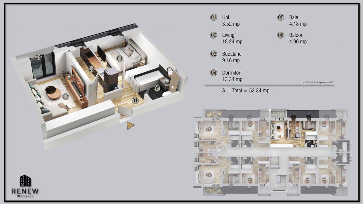 Ap. 2 cam. finalizare aprilie 2026 zona Militari Residence - 3
