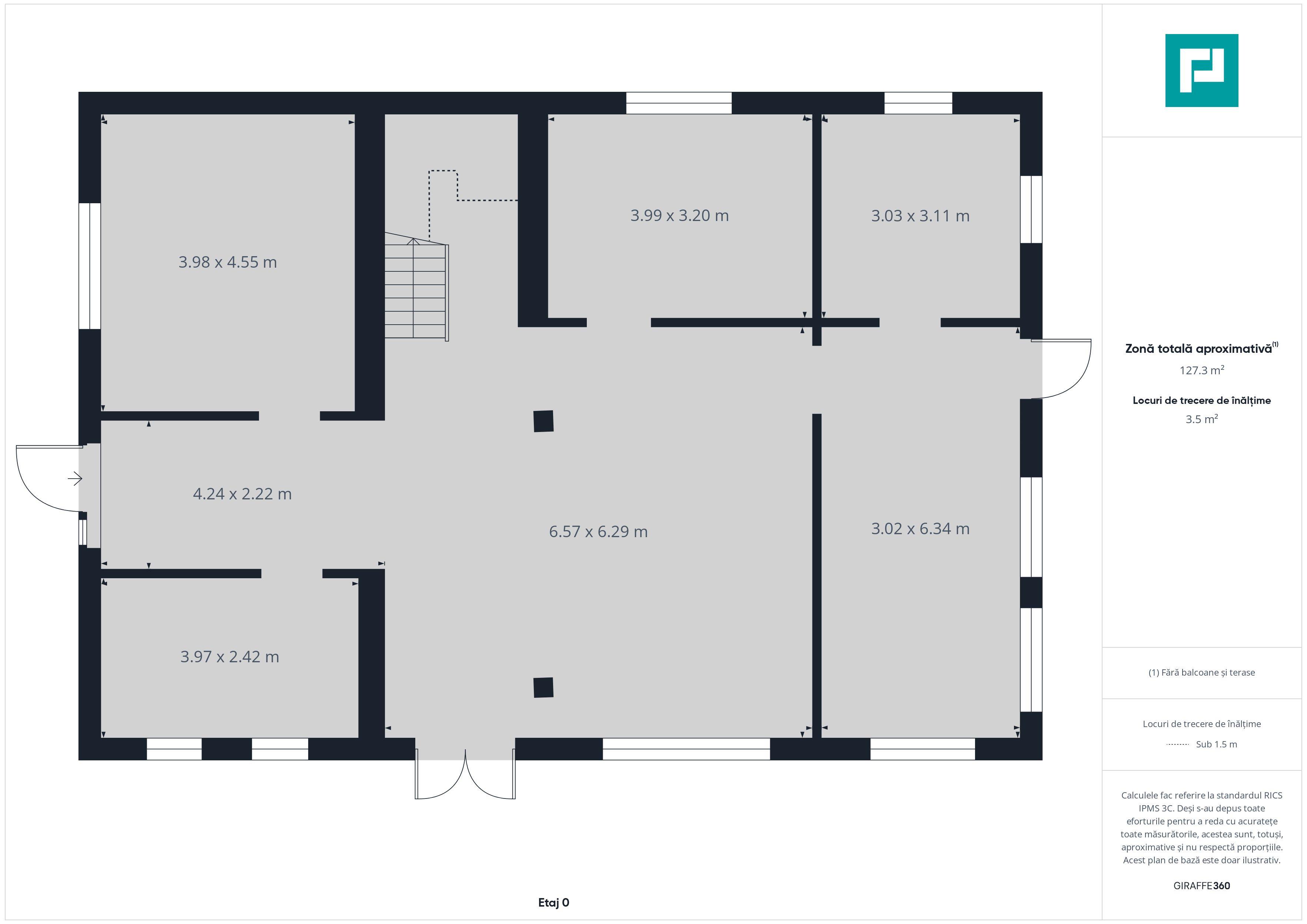 Casă 6 camere cu teren 1800 mp, Nădab - 21