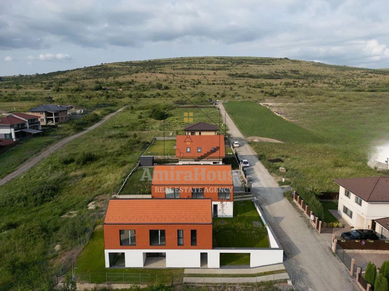 Casa individuala moderna, parcare, teren 260 mp, Chinteni - 3